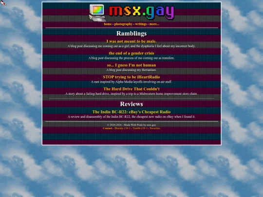 projects screenshot