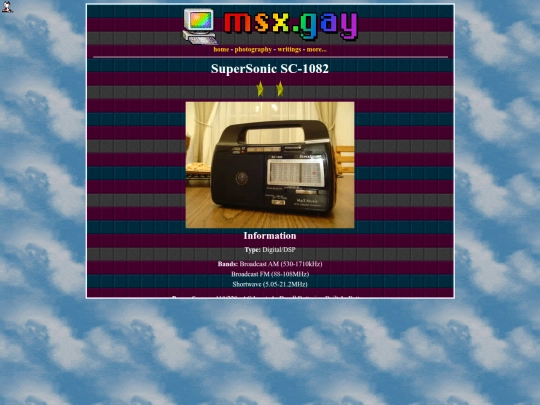 radio/collection/supersonic screenshot