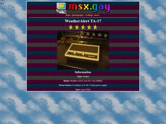 radio/collection/wxta17 screenshot