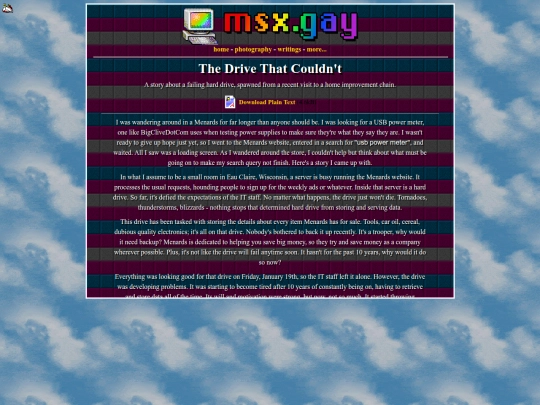 writings/drivetc screenshot