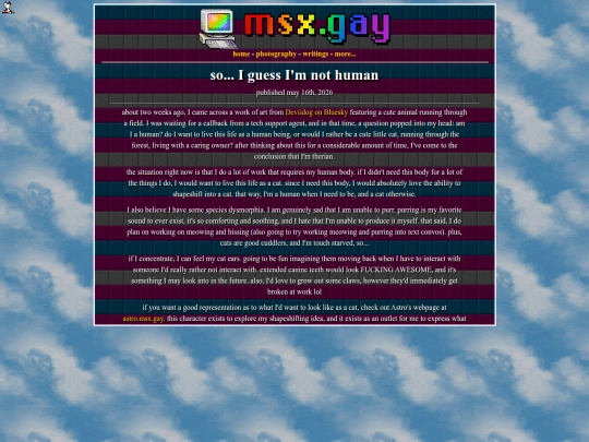 writings/human screenshot