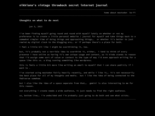 2023/01/03/thoughs-on-what-to-do-next screenshot