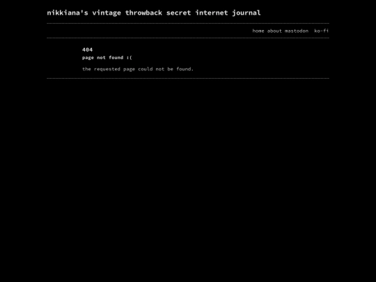 404 screenshot