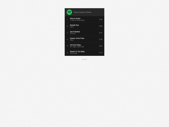 spotify screenshot