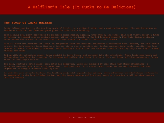halfling screenshot