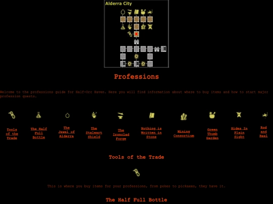 professions/test screenshot