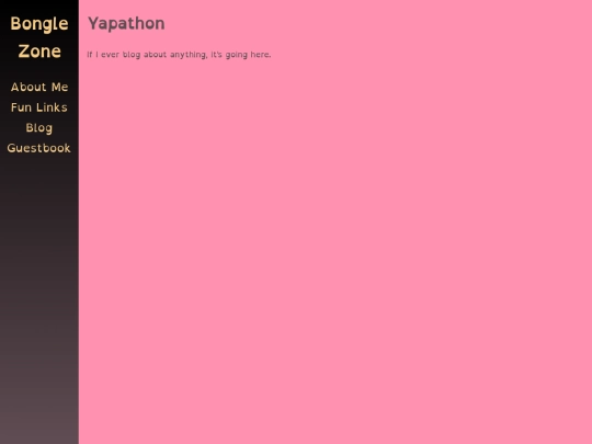 blog screenshot