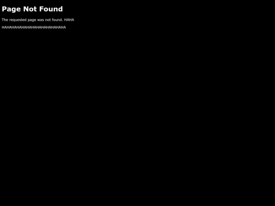 not_found screenshot