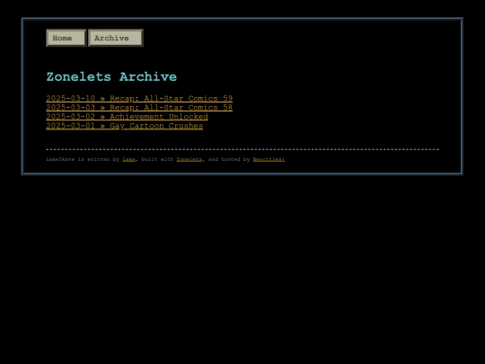 archive screenshot