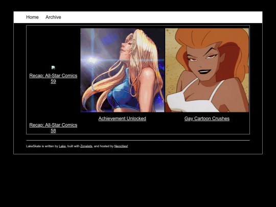 images/My Blog's Homepage screenshot