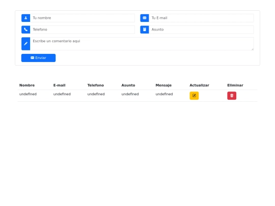Ejercicio16/Index screenshot