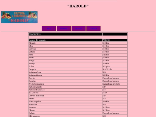 productos screenshot