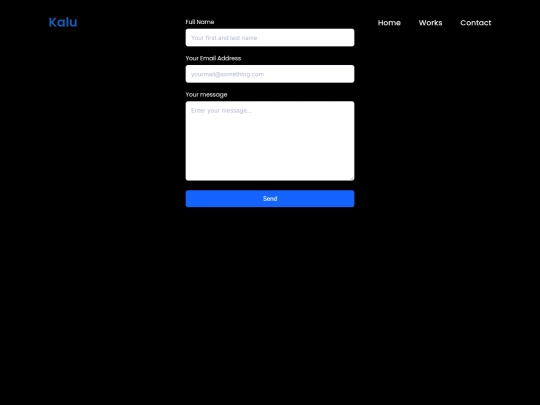 contact screenshot