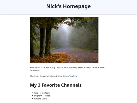 my_site screenshot