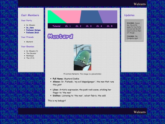 CastPages/MustardCookie screenshot