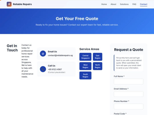 contact screenshot