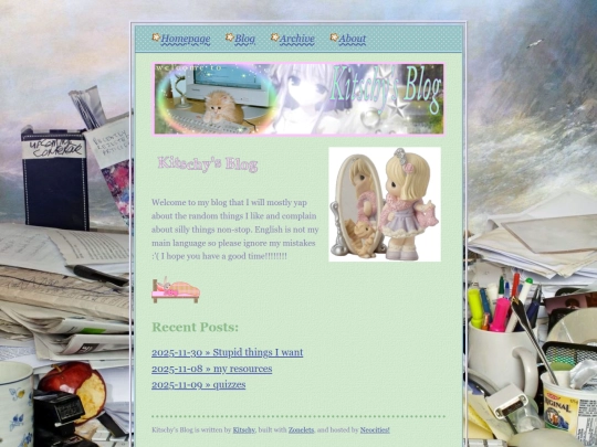 Blooog/blog screenshot
