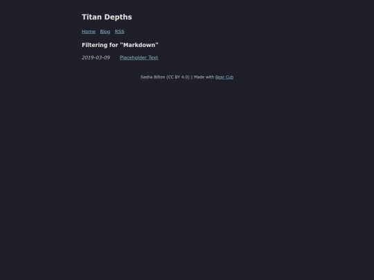 tags/markdown screenshot