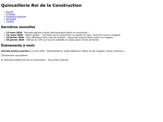 actualites screenshot