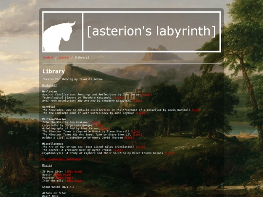 library screenshot