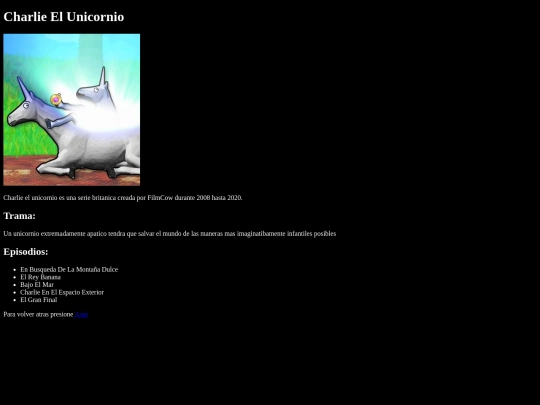 CharlieElUnicornio screenshot