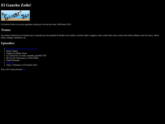 ElGauchoZoilo screenshot