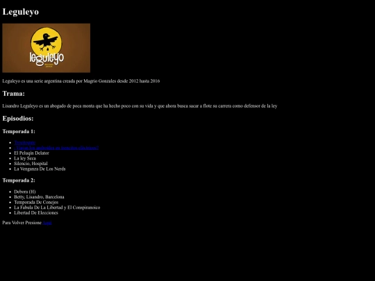 Leguleyo screenshot