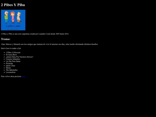 PibesYPiba screenshot