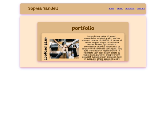portfolio screenshot