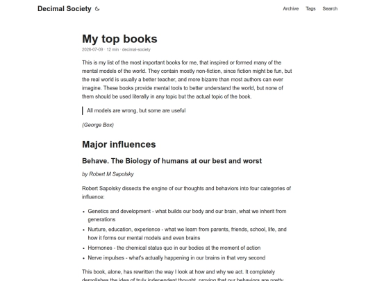 posts/books screenshot
