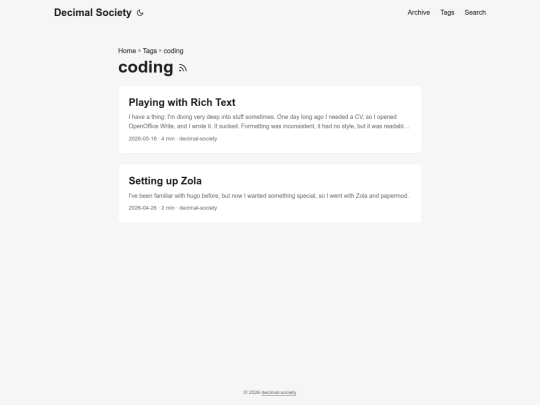 tags/coding screenshot