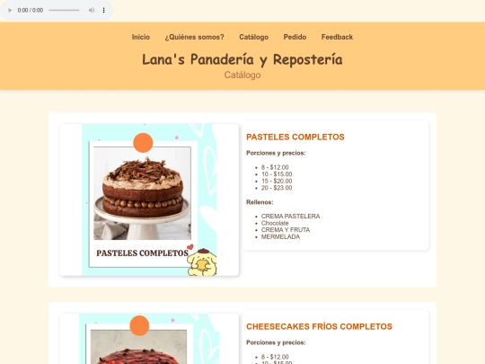 catalogo screenshot