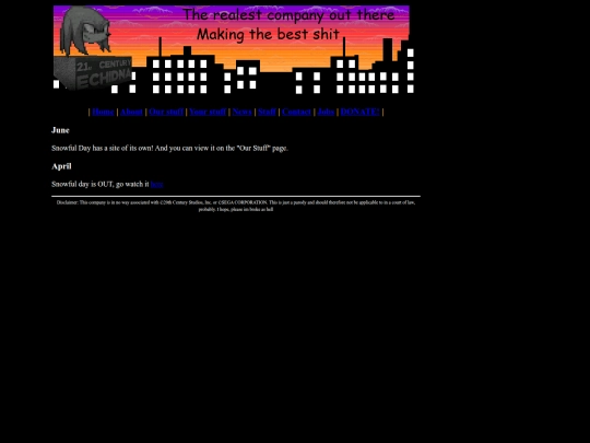 21cents/news screenshot