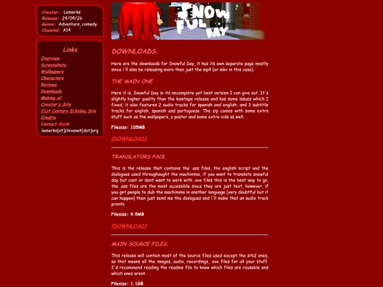 21cents/snowful/downloads screenshot