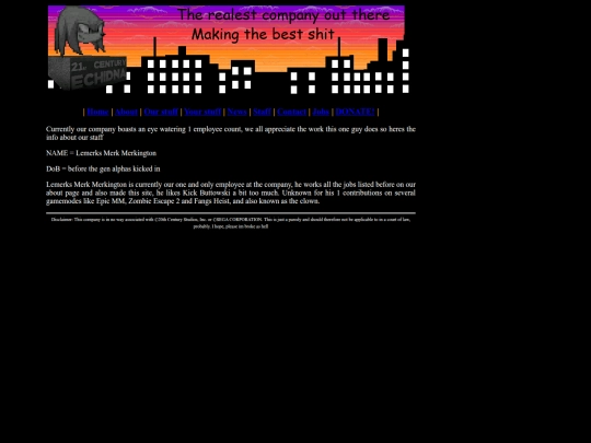 21cents/staff screenshot
