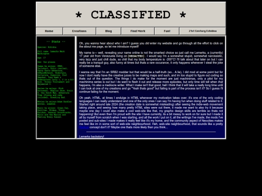 nu-aboutme screenshot