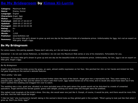 fanfiction2/BeMyBridegroomKimsaKiLurria screenshot