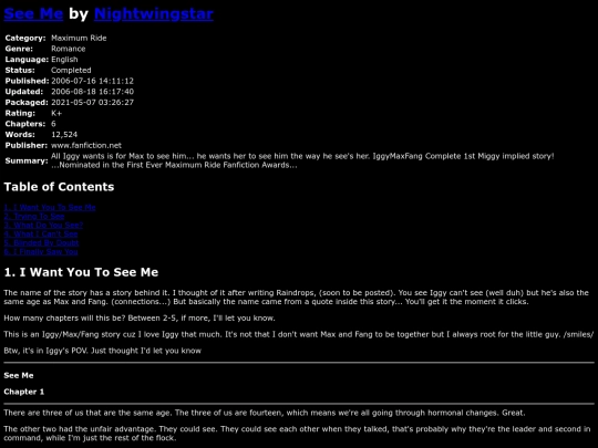 fanfiction2/SeeMeNightwingstar screenshot