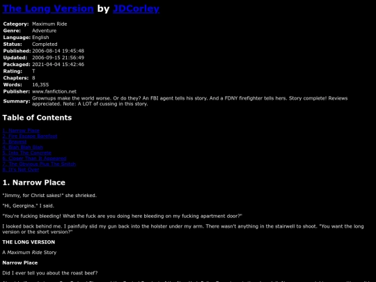 fanfiction2/TheLongVersionJDCorley screenshot