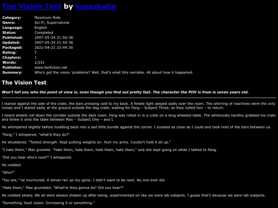 fanfiction2/TheVisionTestkrazykatie screenshot