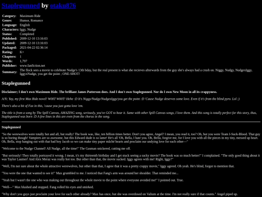 fanfiction3/Staplegunnedotaku876 screenshot