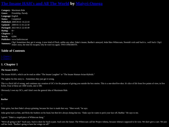 fanfiction3/TheInsaneHAHsMaiyriOmega screenshot