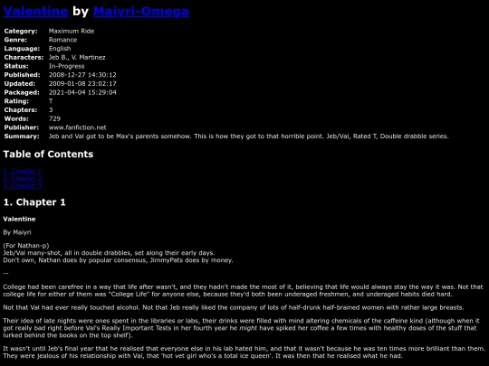 fanfiction3/ValentineMaiyriOmega screenshot