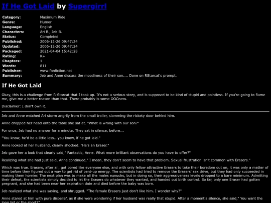 fanfiction4/IfHeGotLaidSupergirrl screenshot