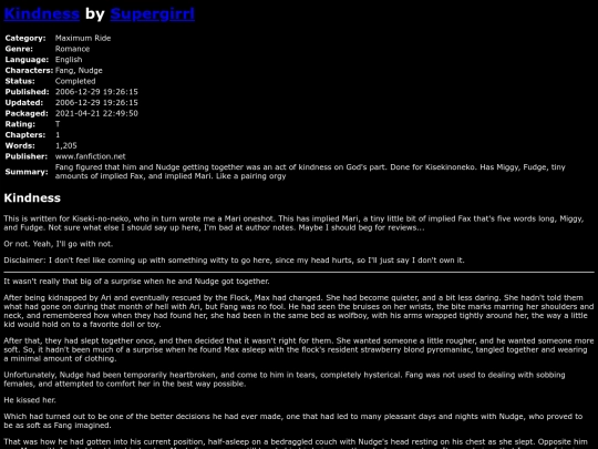 fanfiction4/KindnessSupergirrl screenshot