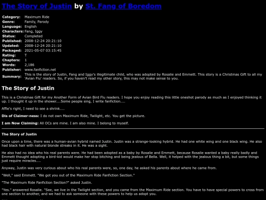 fanfiction4/TheStoryofJustinStFangofBoredom screenshot
