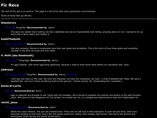 recs screenshot