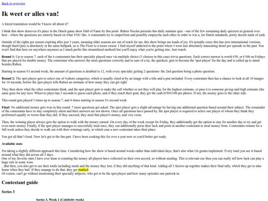 hub pages/game shows/game show pages/Ik_weet_er_alles_van screenshot