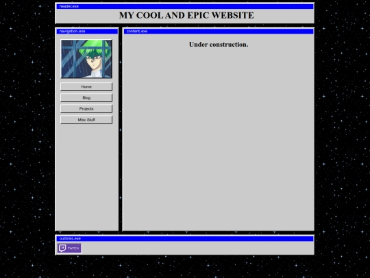 projects screenshot