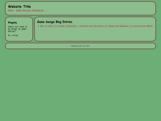 blogs/bloghome screenshot
